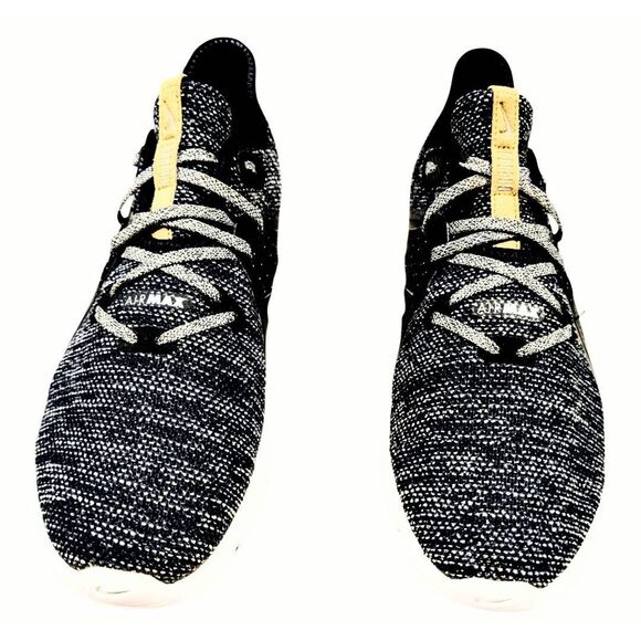 NIKE Air Max Sequent 3 'Black Dark Grey' Running Shoes Size 9 - Picture 4 of 10